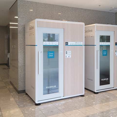 【提携】CocoDesk 田町センタービル 2F オフィスエントランス