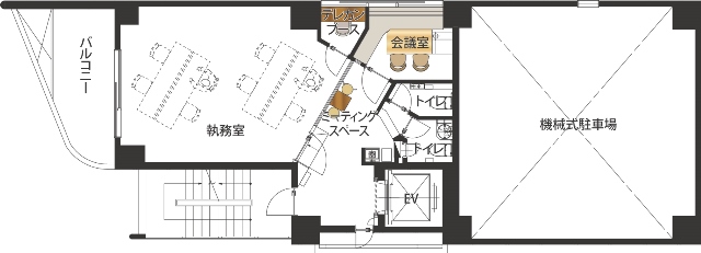  品川区 西五反田 〜20坪 ハーフセットアップオフィス NH-000244 物件画像