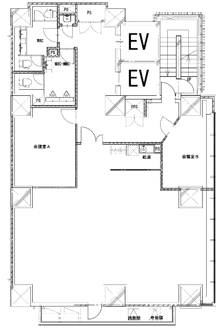  港区 赤坂 40〜60坪 ハーフセットアップオフィス NH-000581 物件画像
