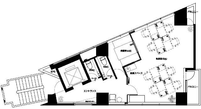  千代田区 飯田橋 〜20坪 ハーフセットアップオフィス NH-000686 物件画像