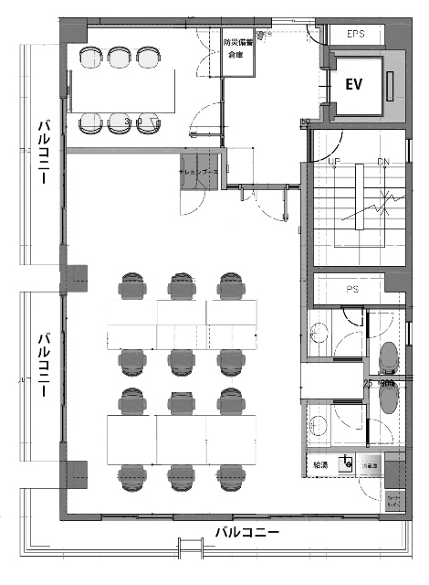  千代田区 神田三崎町 20〜40坪 ハーフセットアップオフィス NH-000730 物件画像