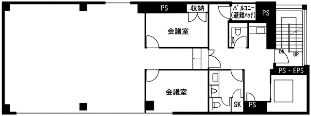  新宿区 市谷田町 40〜60坪 フルセットアップオフィス NH-001207 物件画像