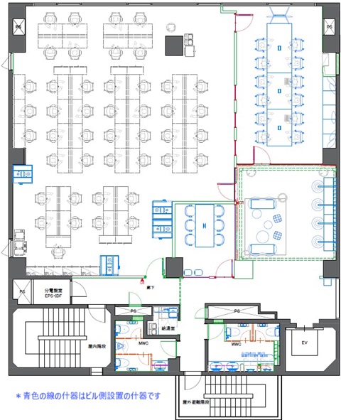  品川区 東五反田 80〜100坪 フルセットアップオフィス NH-001539 物件画像