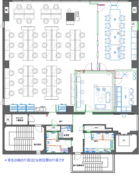  品川区 東五反田 80〜100坪 フルセットアップオフィス NH-001541 物件画像